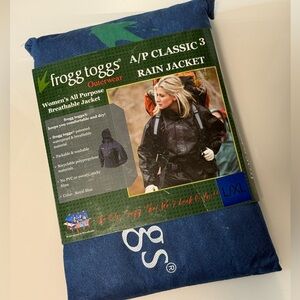 frogg toggs A/P Classic 3 Rain Jacket - Royal Blue (L/XL)